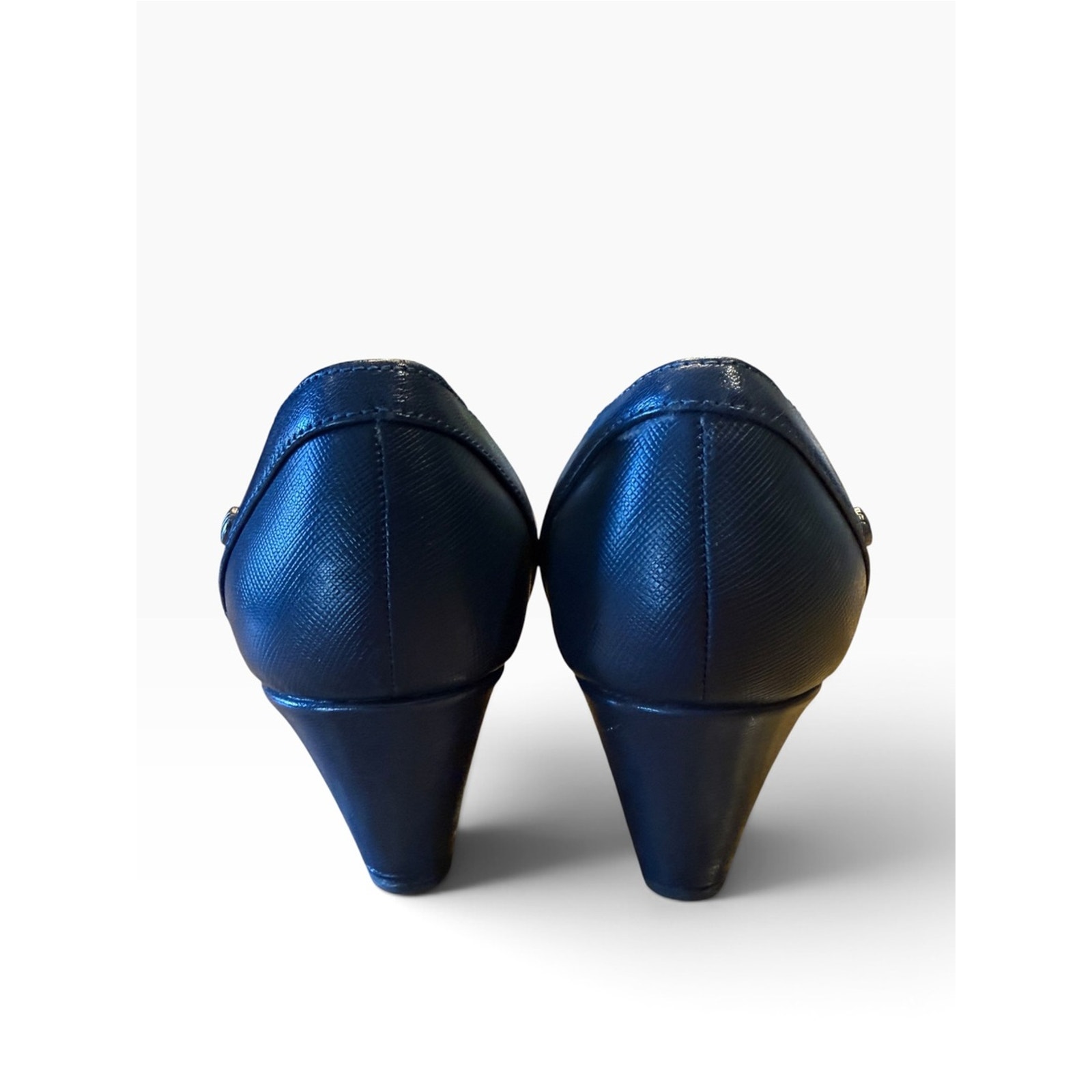 Life Stride Soft Systems Dreams Women’s 7.5 Navy Wedge Pumps — image 5 of 8